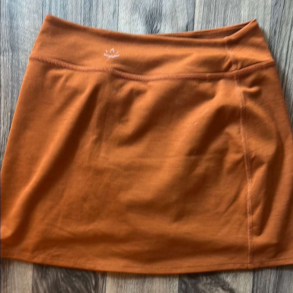 Beyond Yoga Orange Women's Skirt